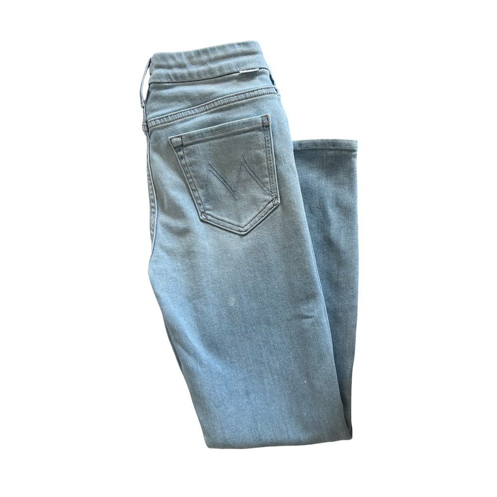 Mother Jeans the Looker Crop Swimming Pool Sunday Casual Stretch Womens Size 25 - Picture 10 of 10